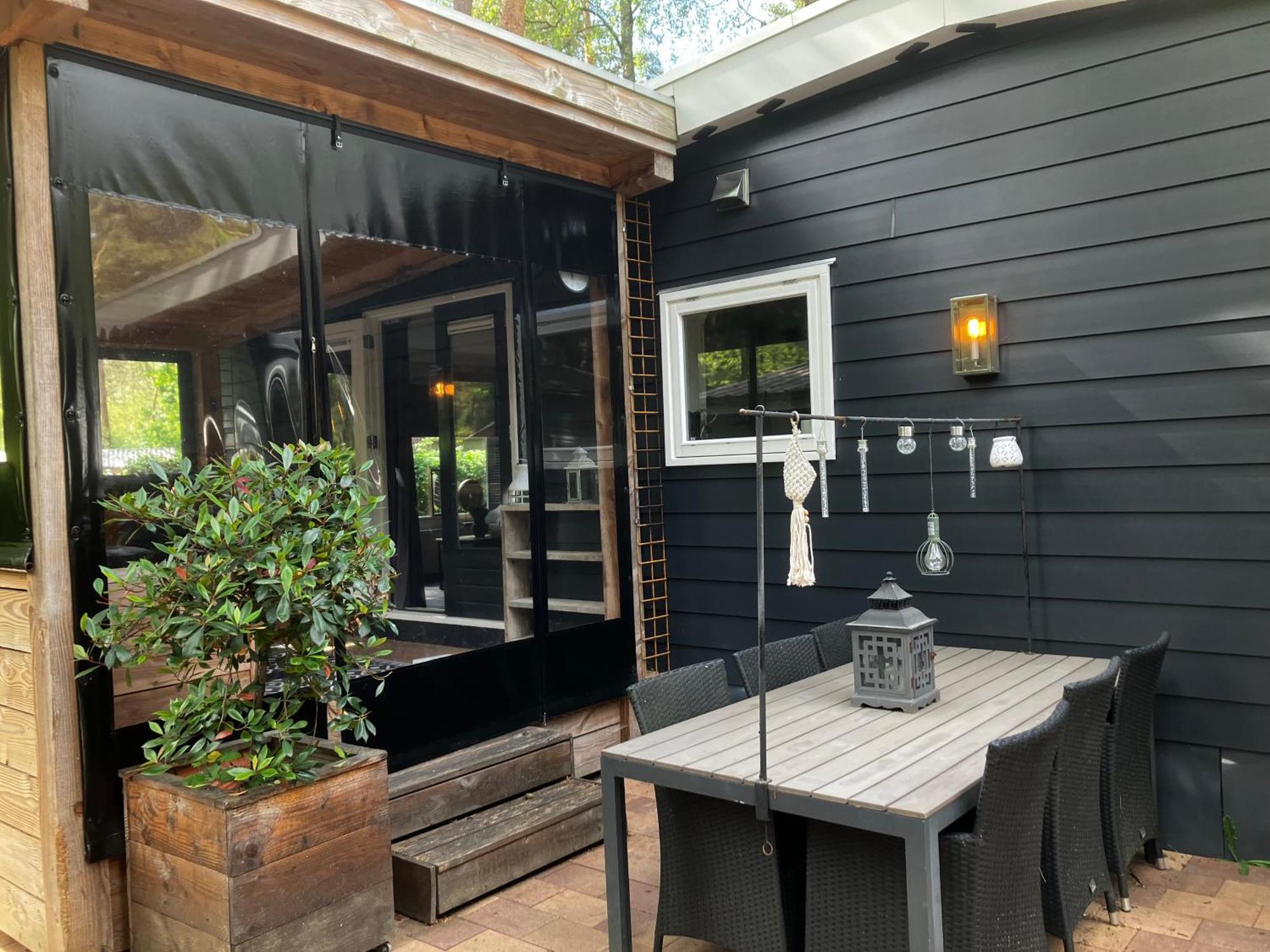 Chalet Bosrijk Midden In De Natuur-Eten&Drinken-Activiteiten-Ontspanning-En Nog Veel Meer Hoenderloo Ngoại thất bức ảnh